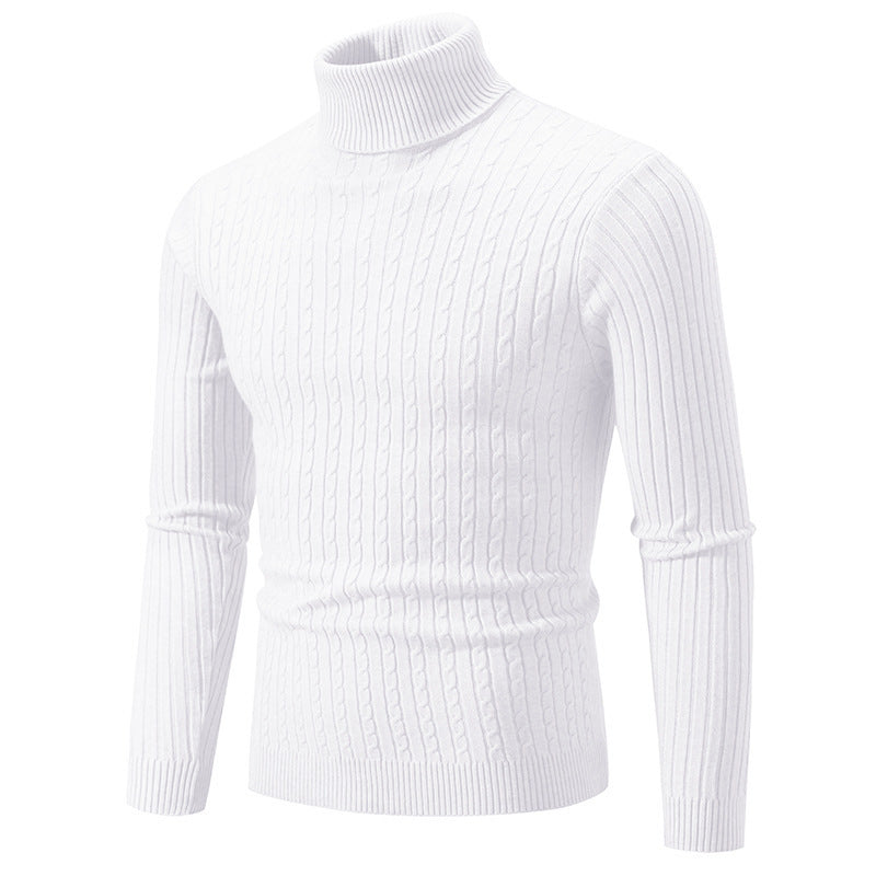 Herren Rollkragenpullover Komfortstrick Qualität Norvielle