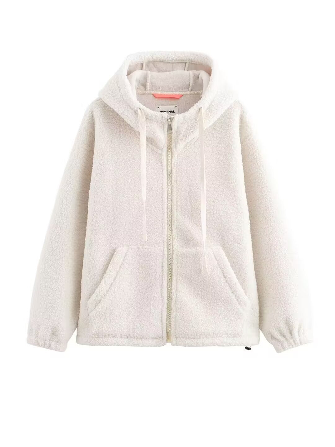 Damen Fleecejacke Hochkragen Kuschelig Grün Norvielle