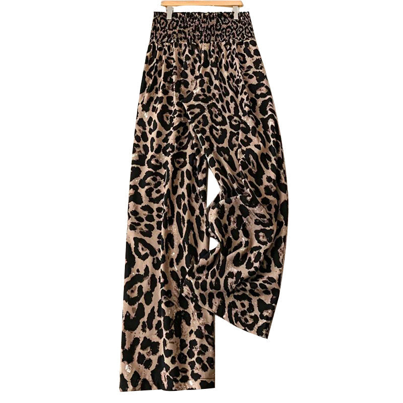 Damen Leggings Leicht Animalprint