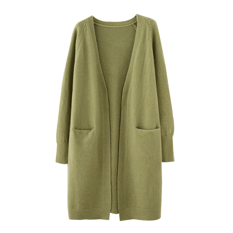 Damen Longcardigan Lässig Norvielle