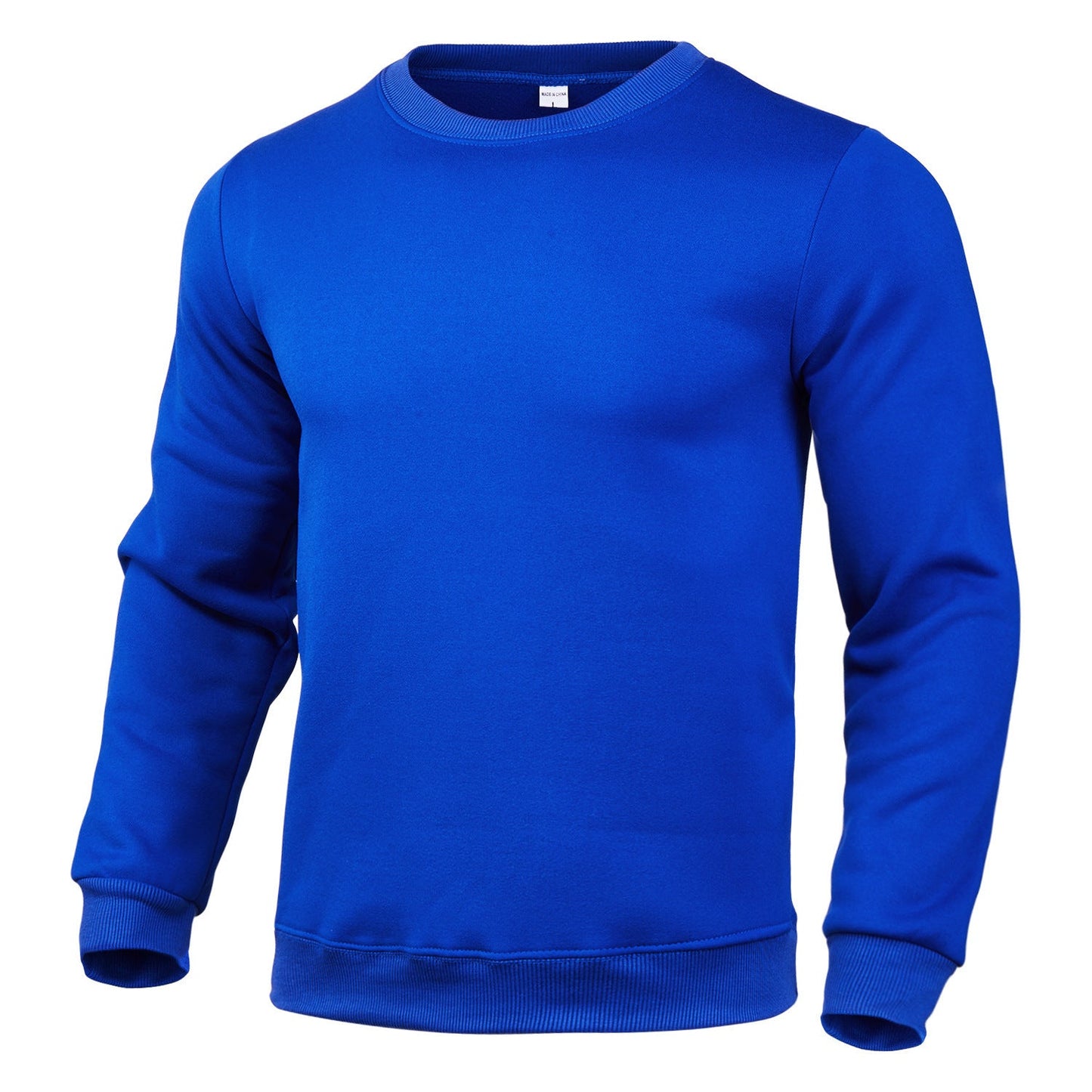 Herren Rundhals-Pullover Baumwollmix Bequem Norvielle