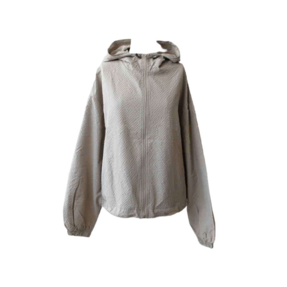 Damen Übergangsjacke Leicht Kordelzug Norvielle