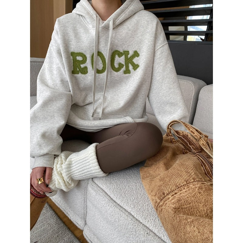 Damen Hoodie Norvielle mit Schriftzug