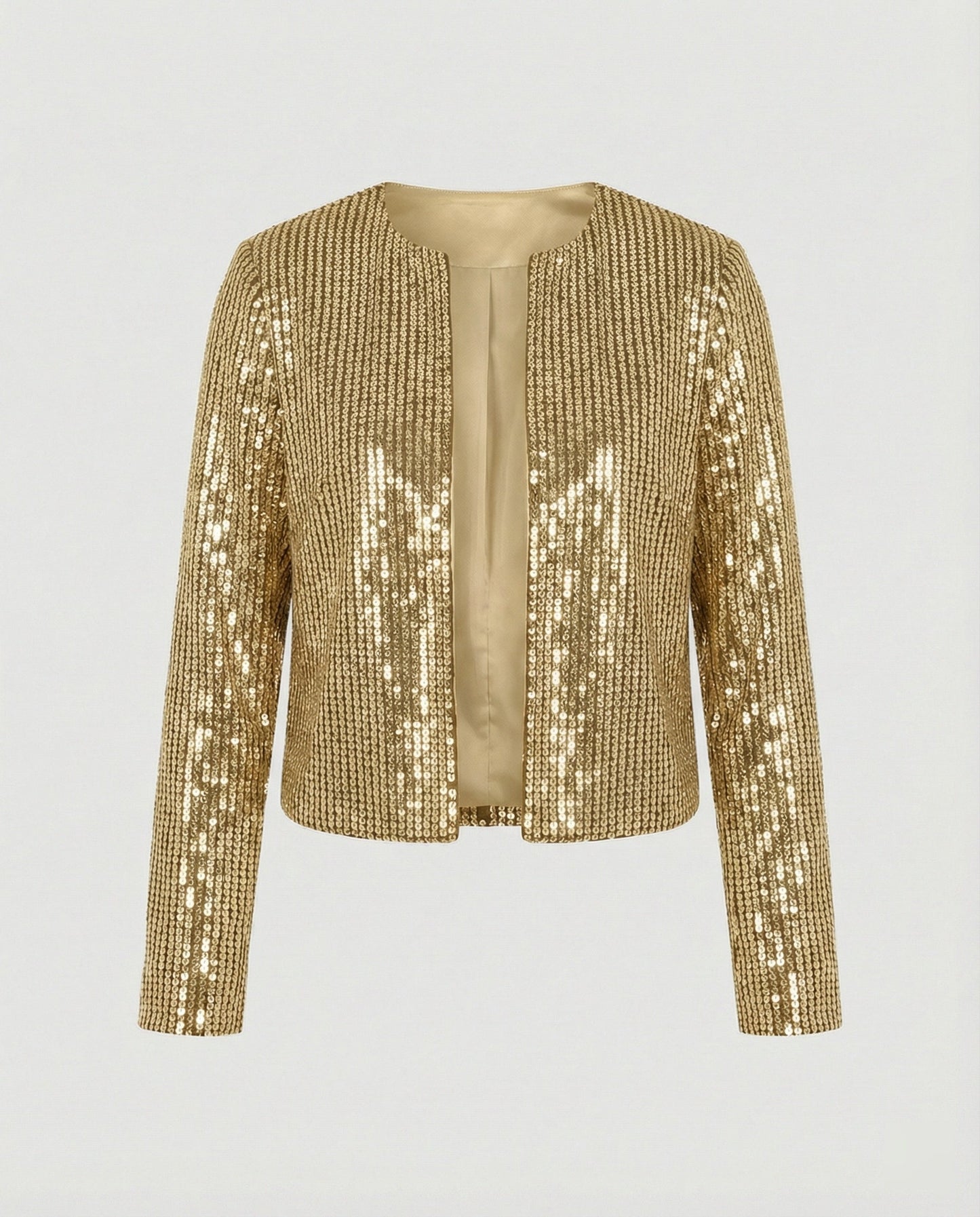 Damen Strickjacke Glitzer Effekt Norvielle