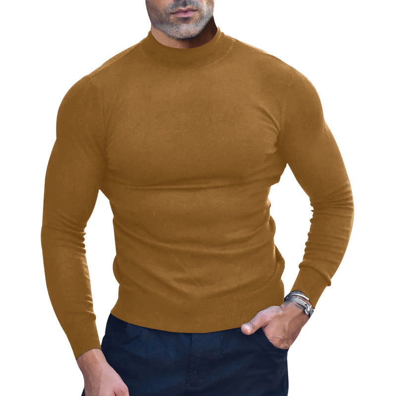 Damen Rollkragenpullover Feinstrick Slim Fit Eleganz