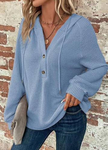 Damen Kapuzenpullover Langarm Norvielle