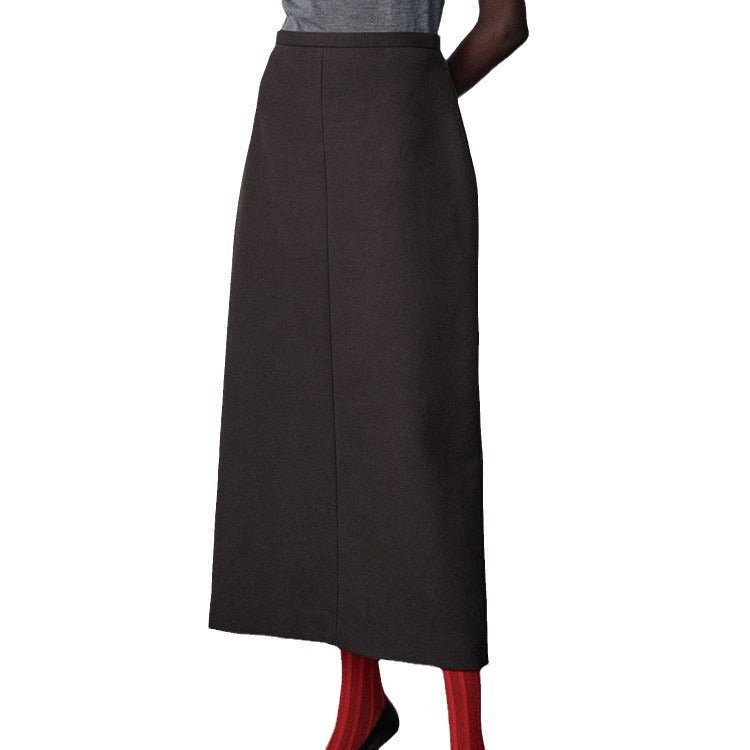 Damen Midirock Klassischer Schnitt Norvielle