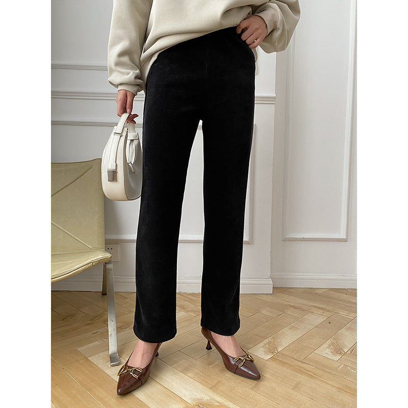 Damen Jerseyhose Elastischer Bund Weiches Material