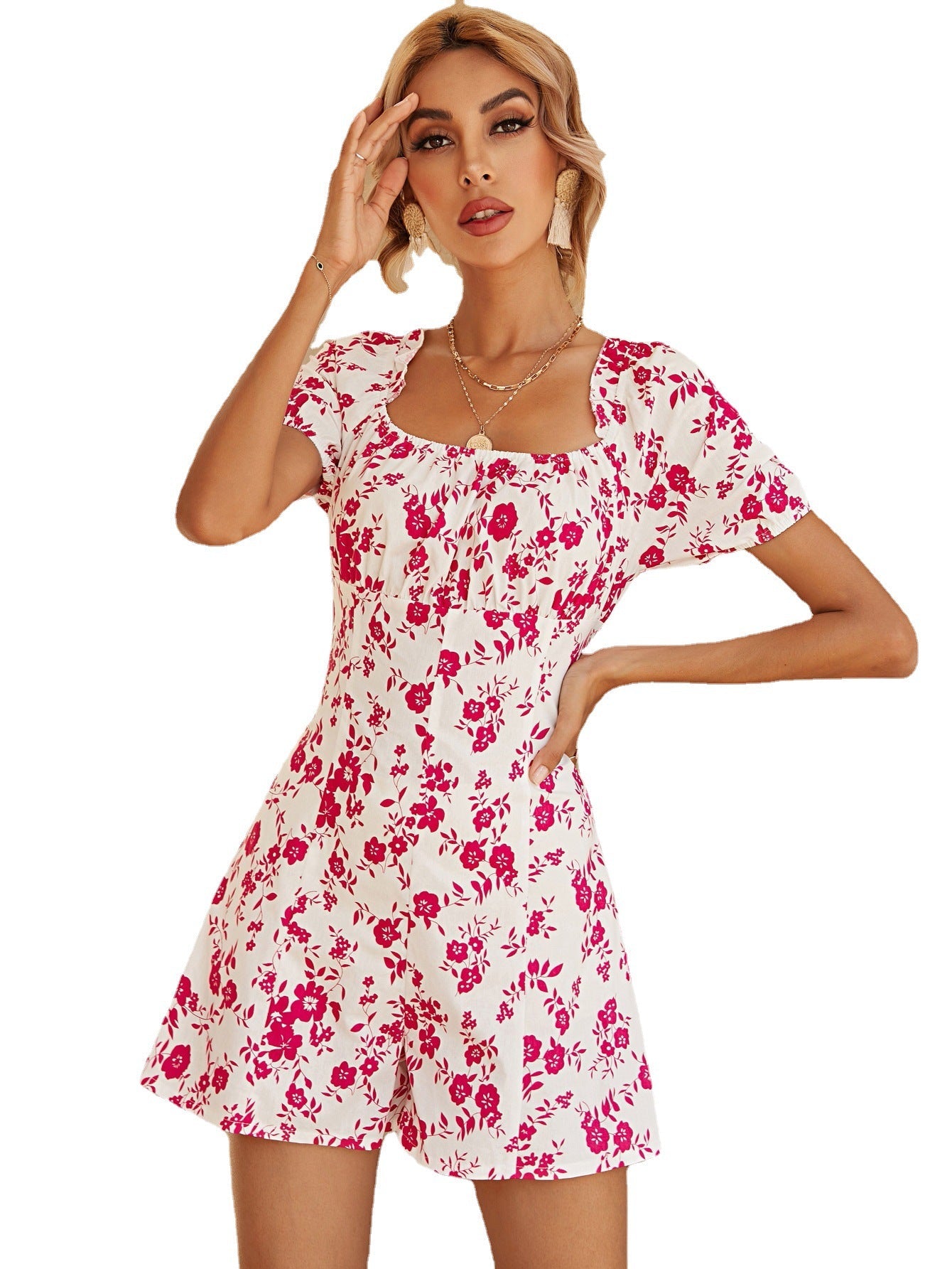 Damen Blumensommeranzug Norvielle