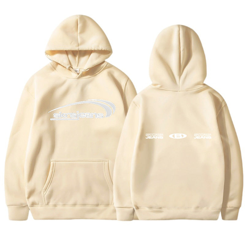 Damen Kapuzensweater Modernes Logo-Design Kängurutaschen Norvielle