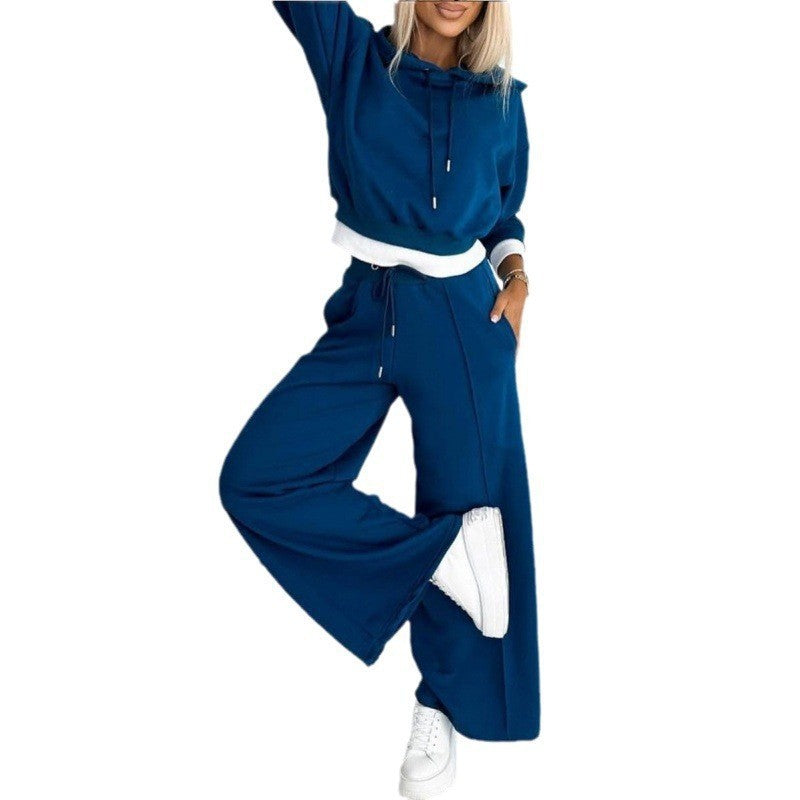 Damen Jogginganzug Baumwolle Bequem