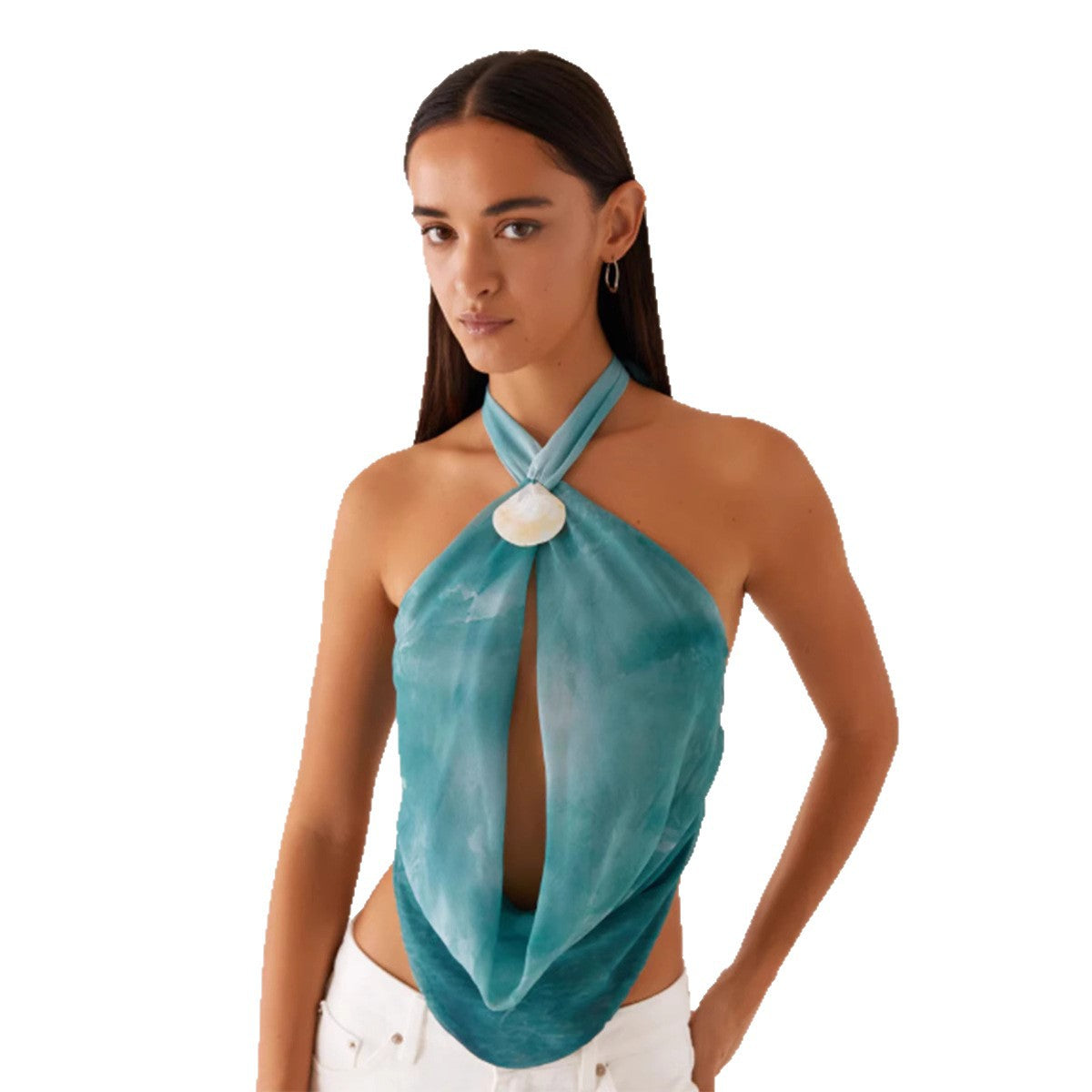 Damen Halstuch Wickel-Design Hochwertig Norvielle