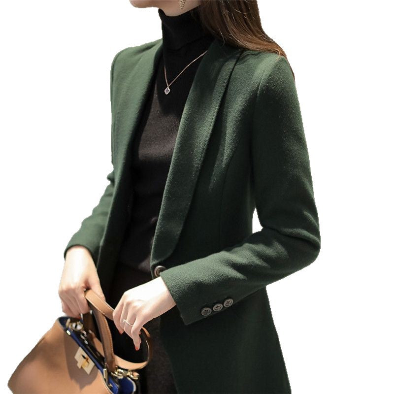 Damen Blazer mit Revers Elegant