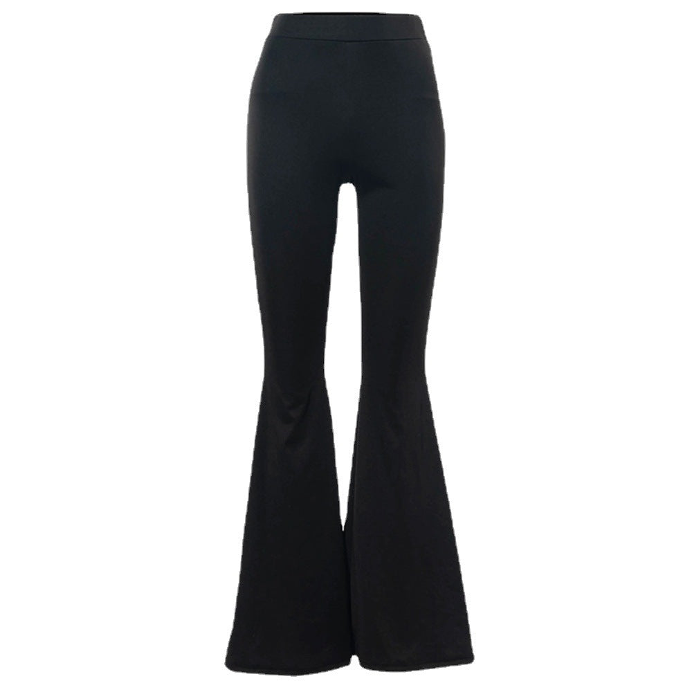 Damen Flared Leggings Hoher Bund Norvielle