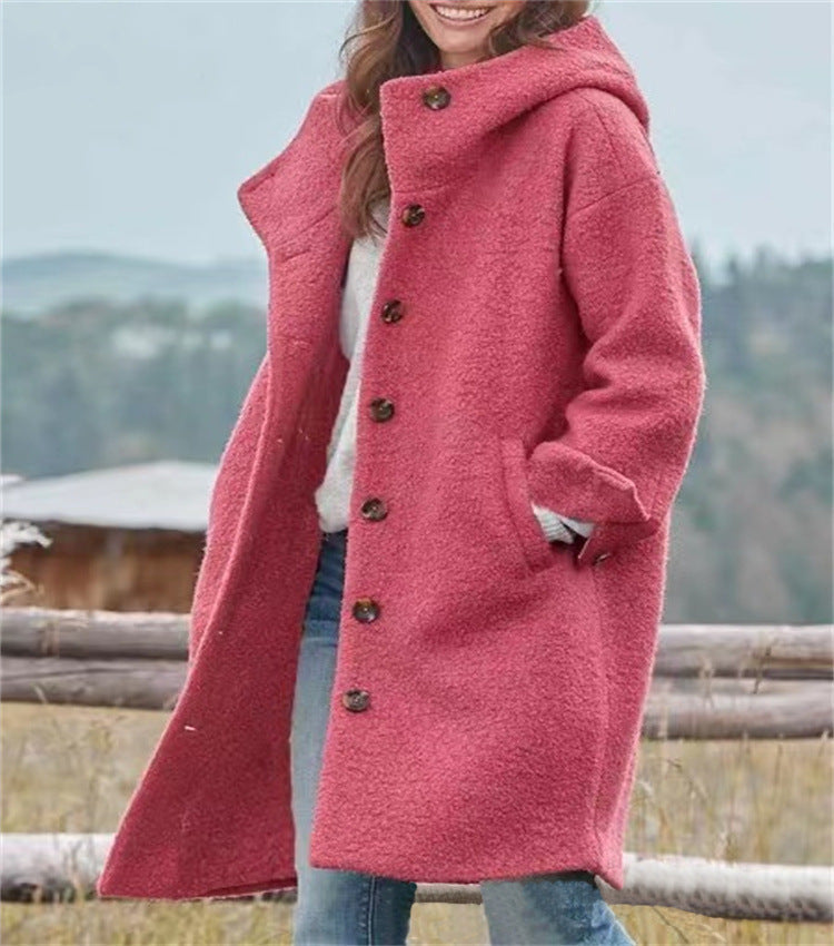 Damen Oversized Freizeitmantel Norvielle Modischer Schnitt
