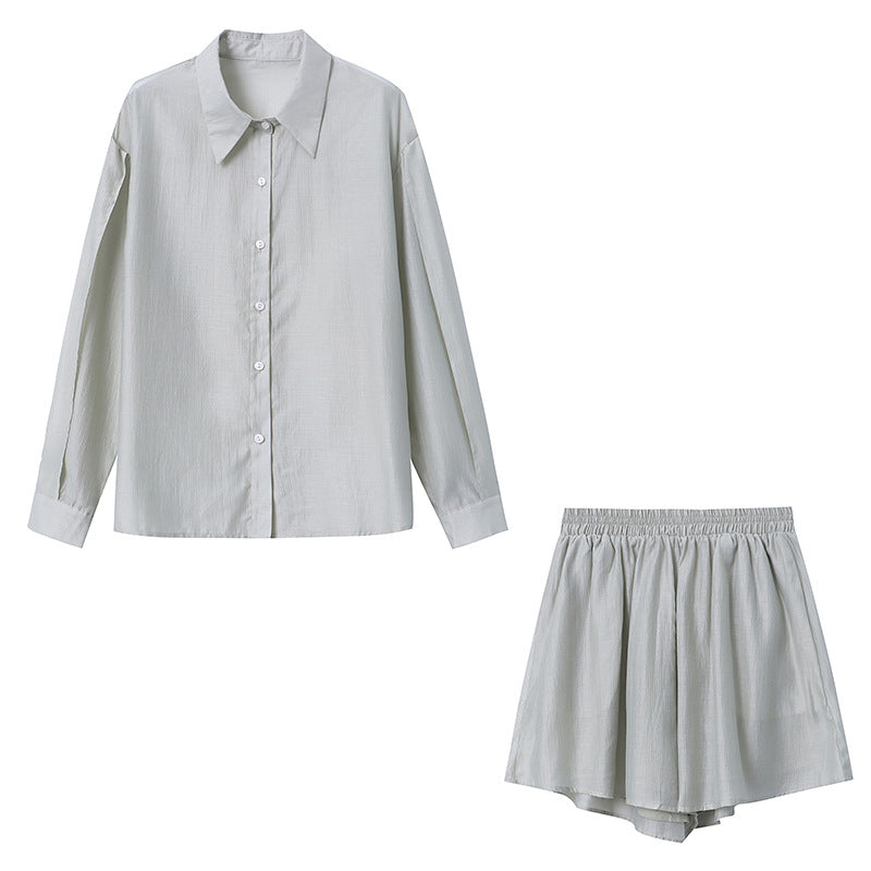 Damen Hemdblusenkleid mit Kordelzug Norvielle