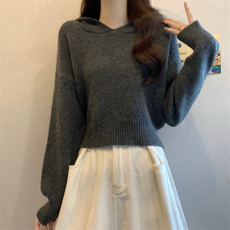 Damen Hoodie Lässig Strukturiert Norvielle