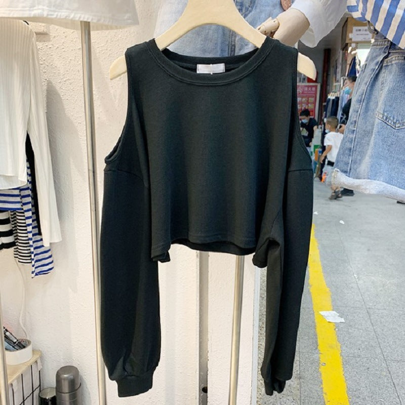 Damen Crop- Langärmlig Norvielle