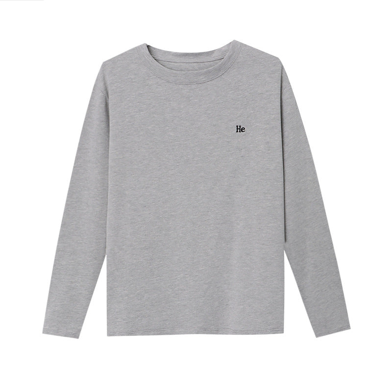 Damen Langarmshirt Minimalistisch Leicht Norvielle