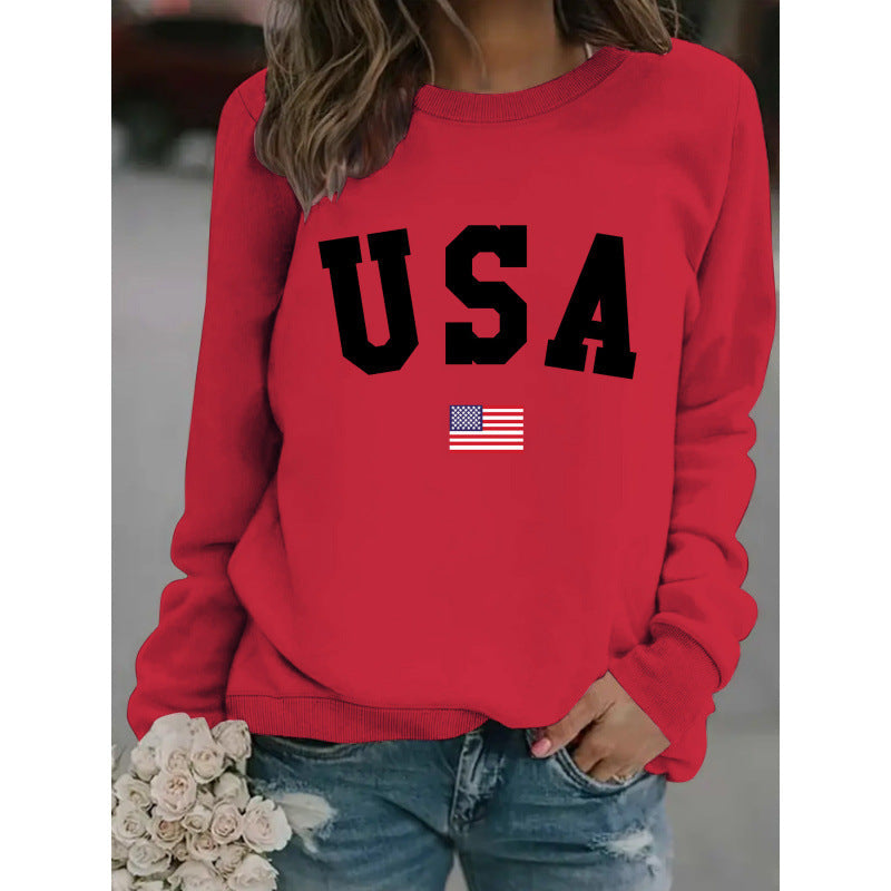 Damen Sweatshirt Modernes Statement Gemütlich Norvielle