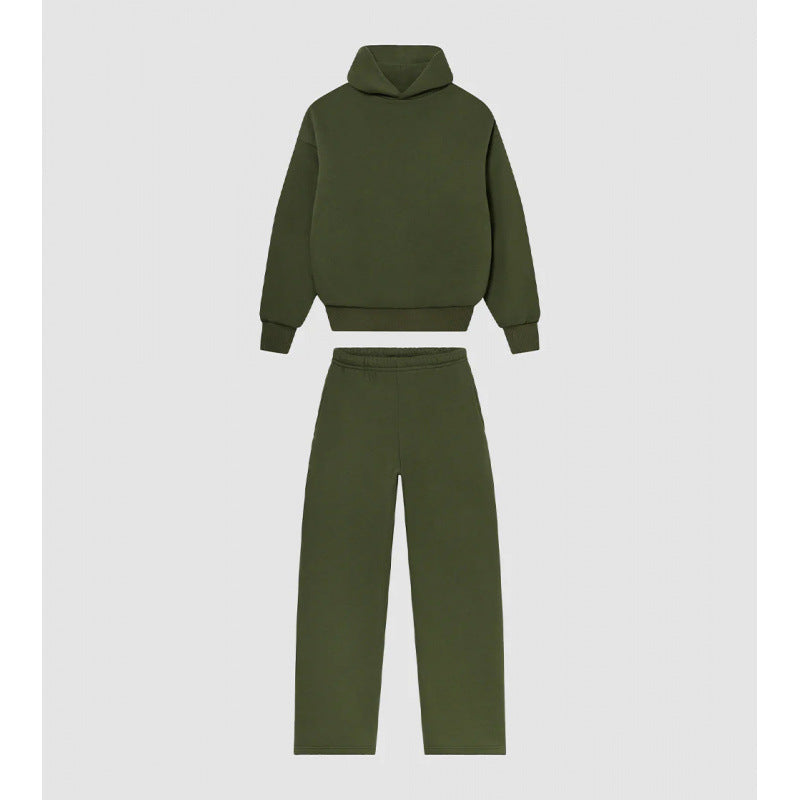 Damen Sweatshirt-Hose-Set Hochkragen Lässig Norvielle