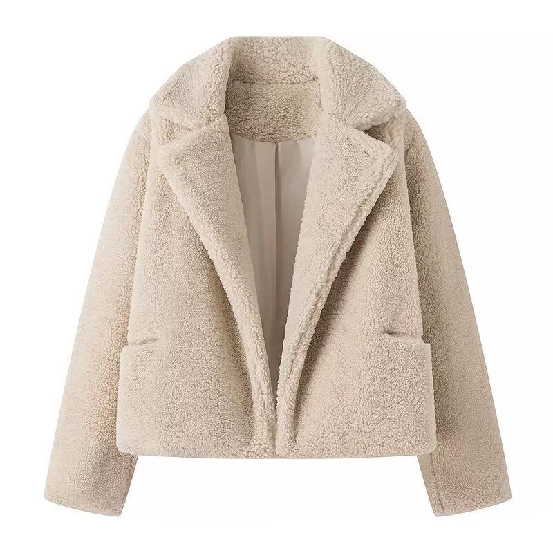 Damen Fleece-Blazer Norvielle Kuschelig