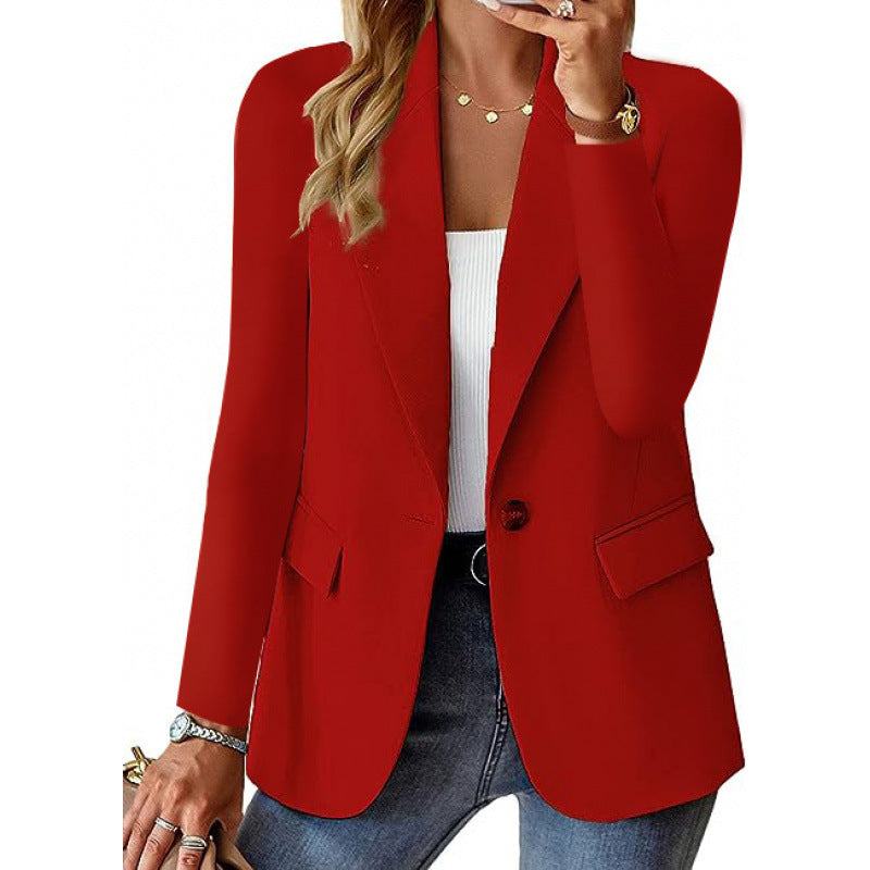 Damen Blazer Moderner Schnitt Mit Knöpfen Norvielle