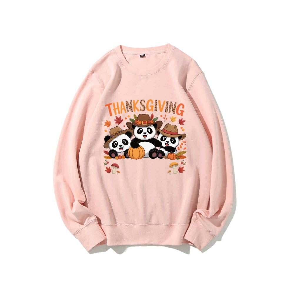 Damen Sweatshirt Lustiges Tierdesign Herbstlich