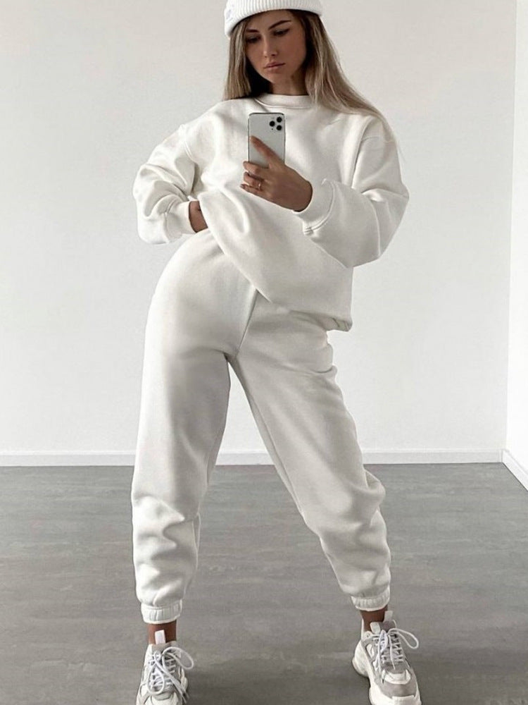 Damen Sweatanzug Elastischer Bund Bequem Norvielle