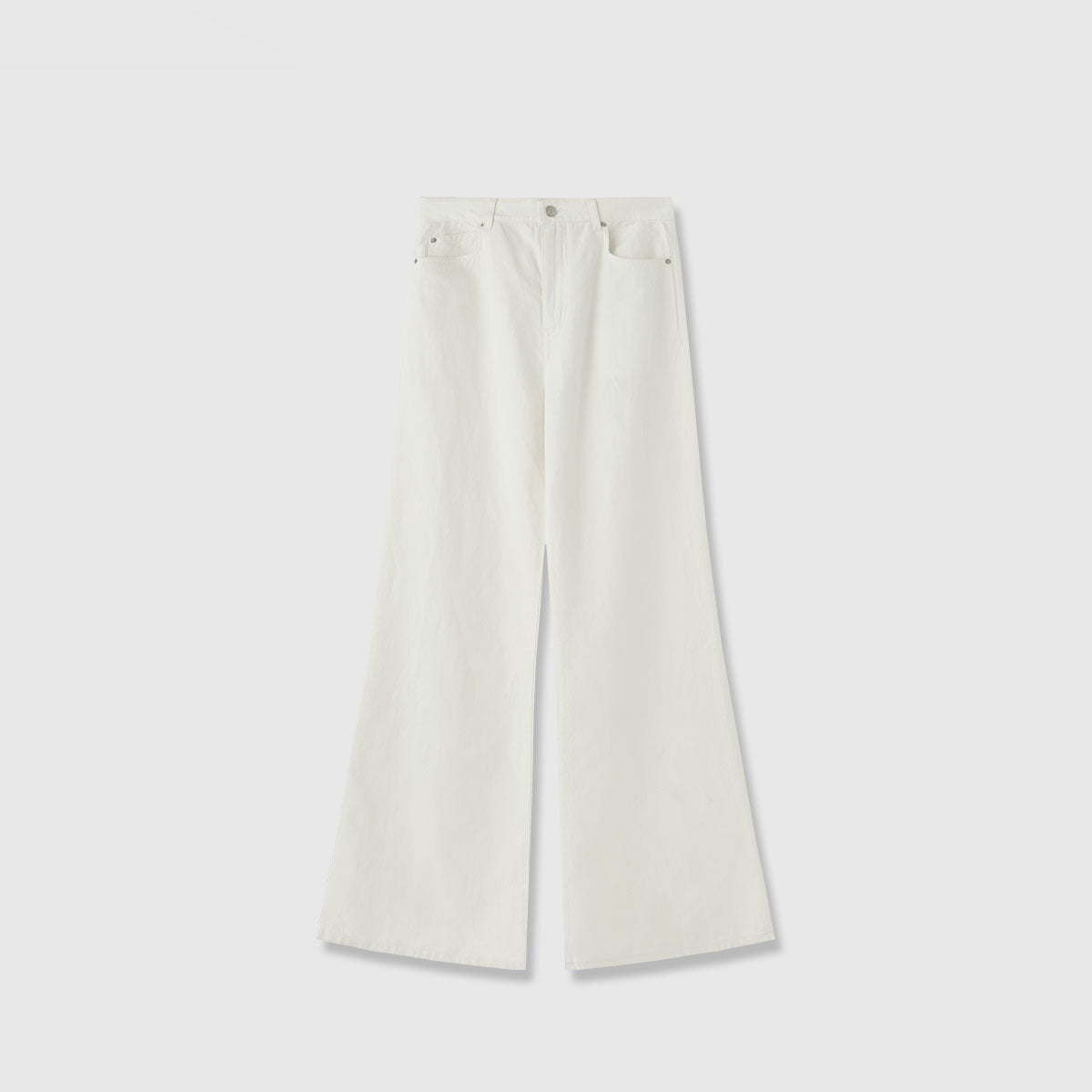 Damen High-Waist Jeans Weit Norvielle