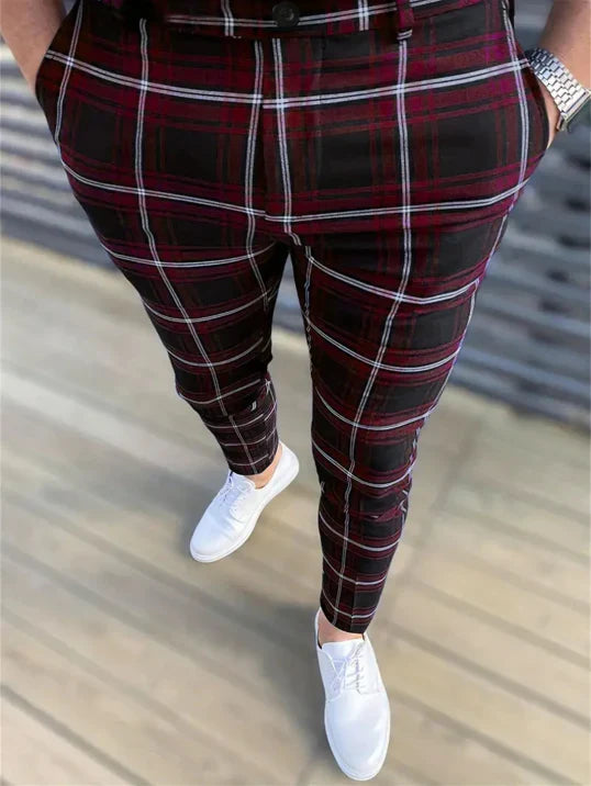 Herrenhose Musterbild Klarer Linienstil