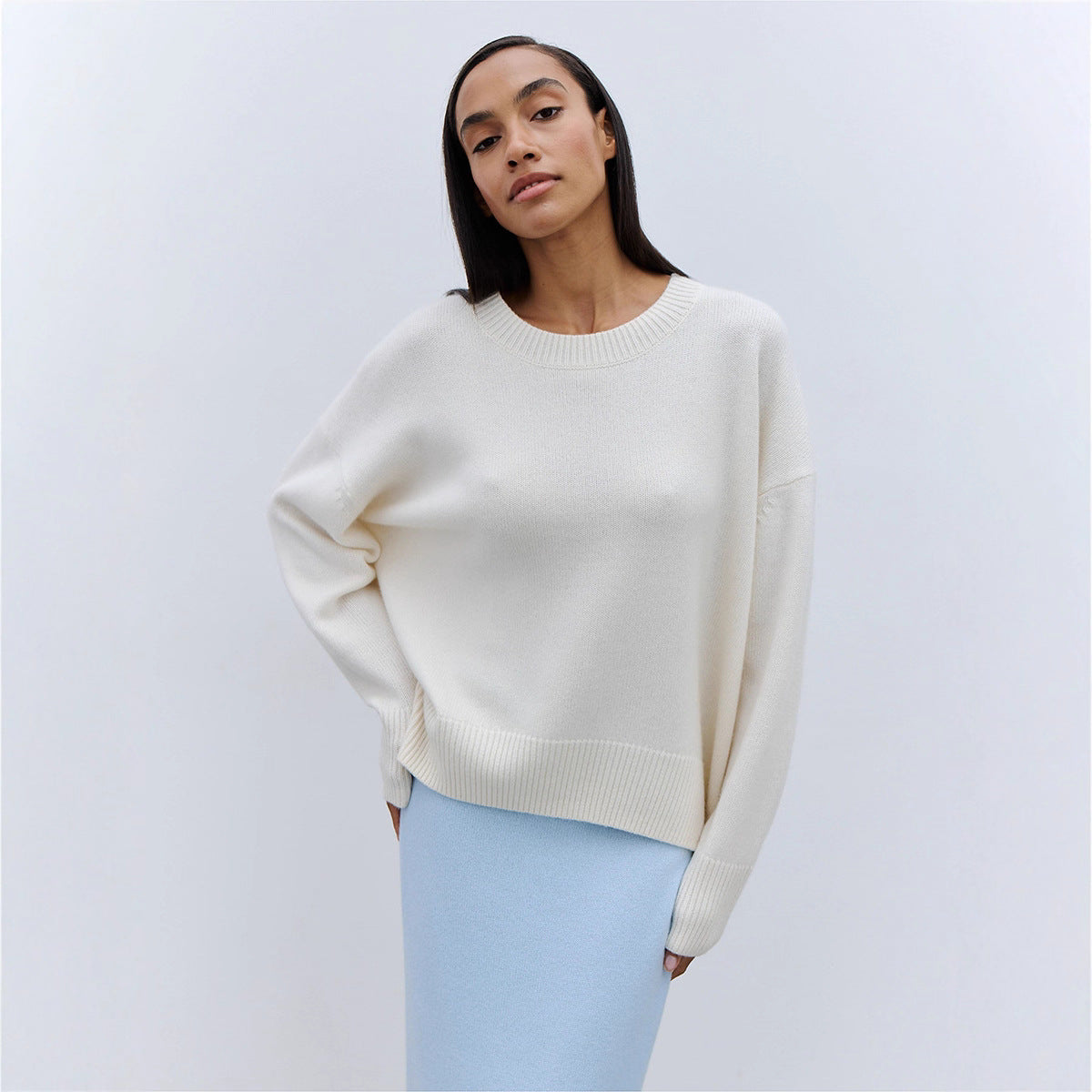Damen Strickpullover Lässig Norvielle