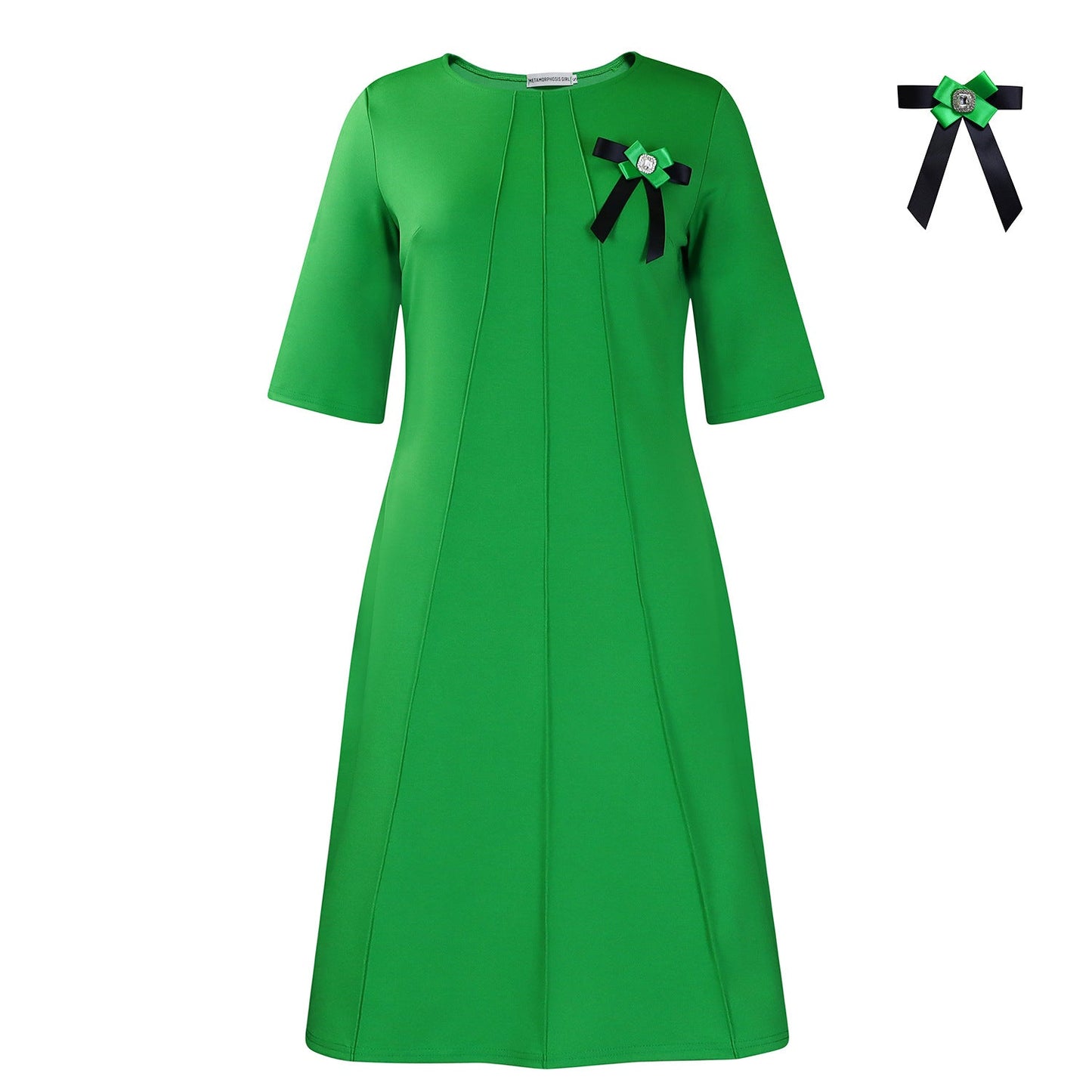 Damen Kleid Edel Verzierung Norvielle
