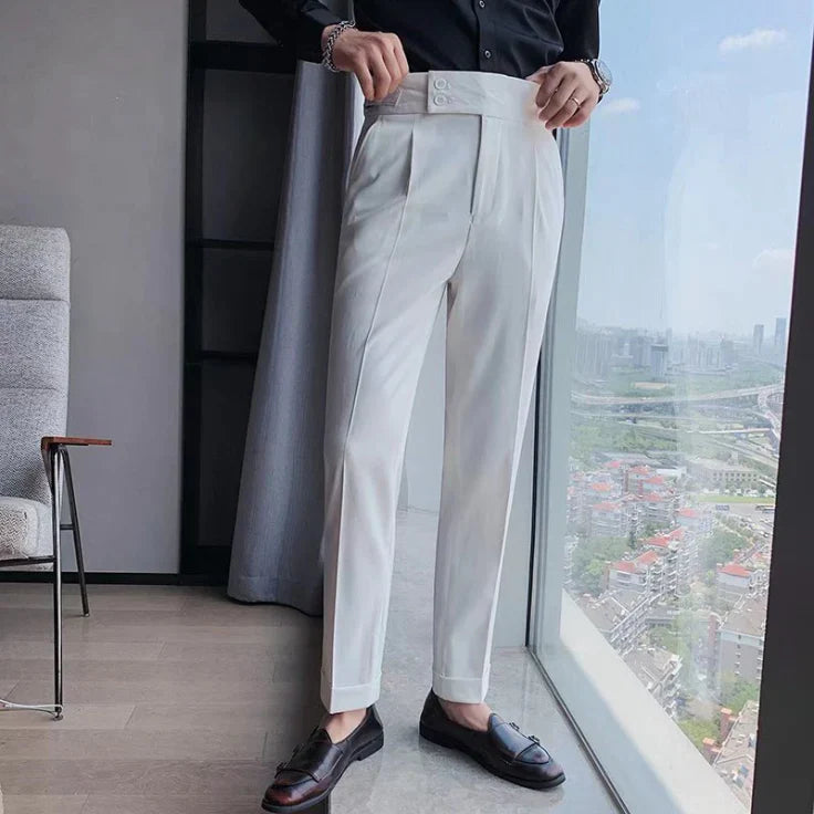 Herrenhose Hochtailliert