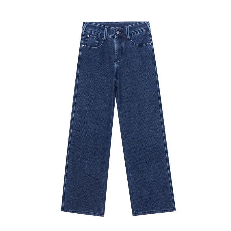 Damen Strickjacke Streifenlook Knopf Norvielle