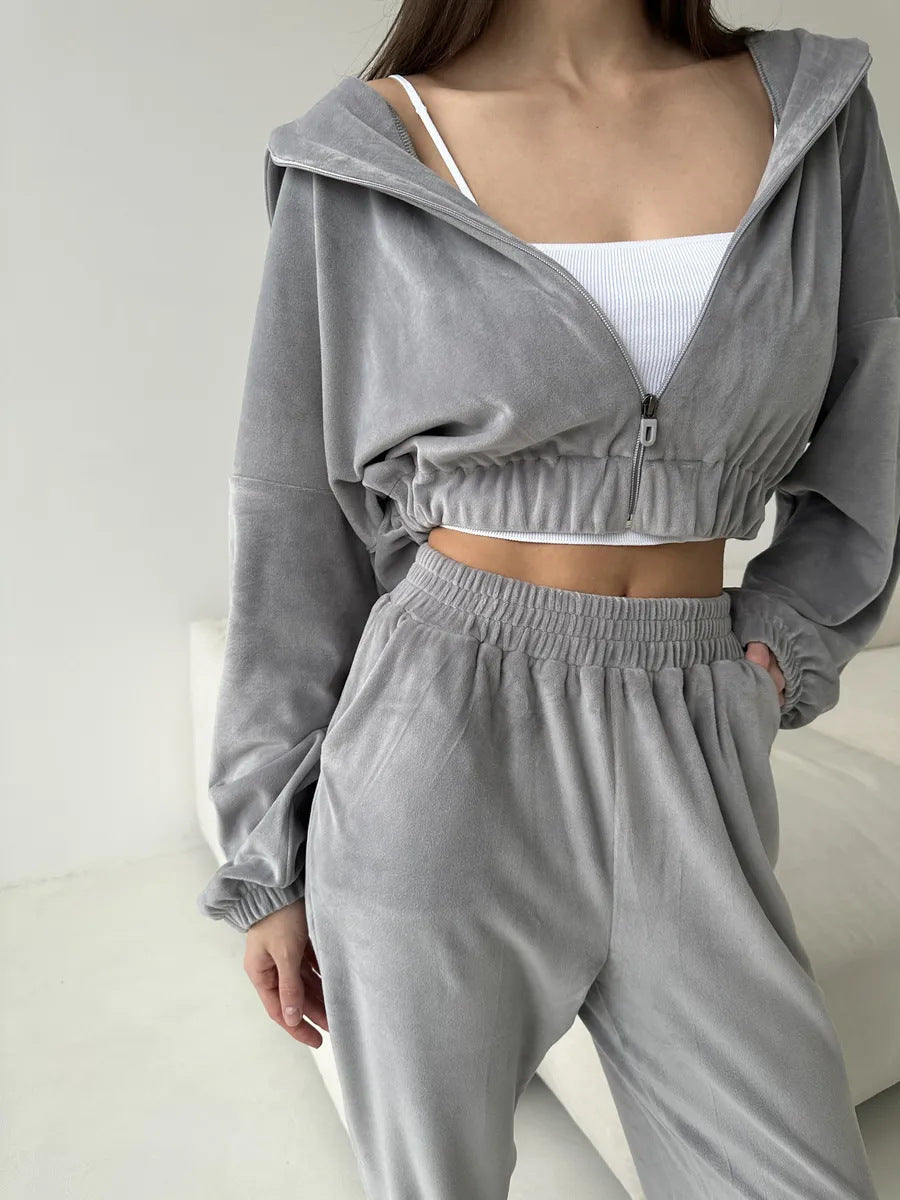 Damen Freizeitjacke Elastischer Bund Norvielle