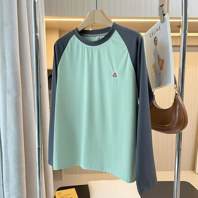 Damen Langarm-T-Shirt Atmungsaktives Mesh Norvielle