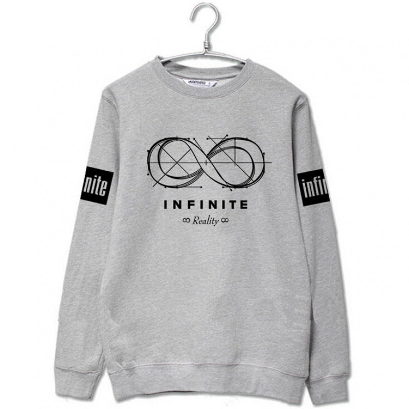 Damen Sweatshirt Endlosschleifen-Design Komfortpassform Norvielle