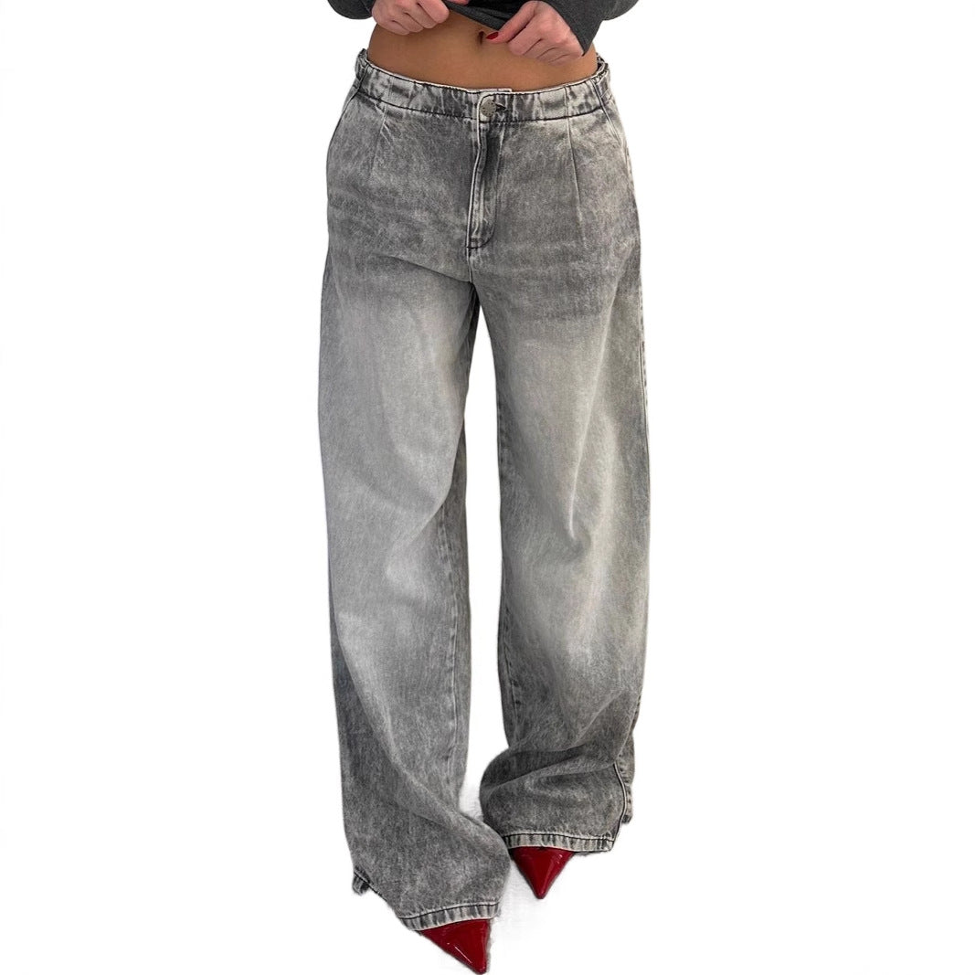 Damen Weite Jeans Norvielle