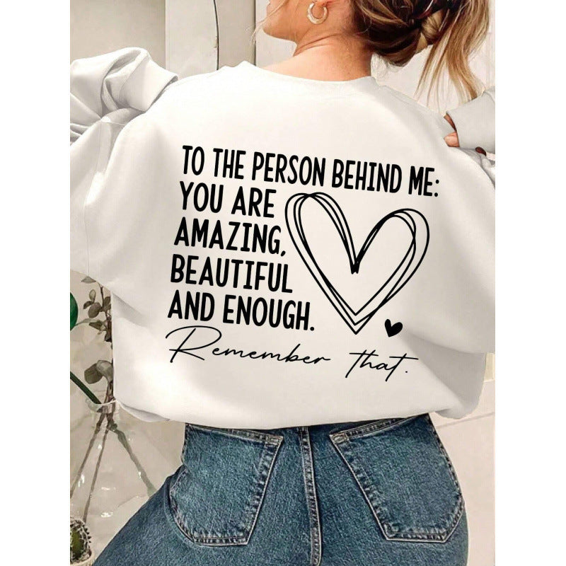 Damen Sweatshirt Inspirierendes Motiv Lässig Grün Norvielle
