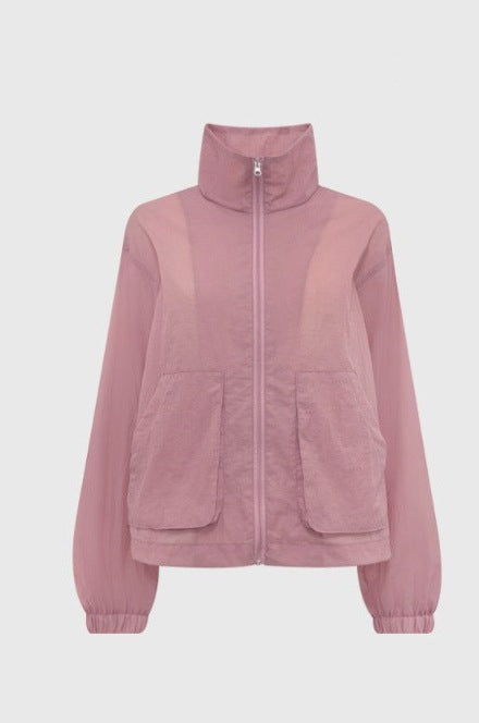 Damen Sportjacke Leicht Voluminöse Ärmel Norvielle