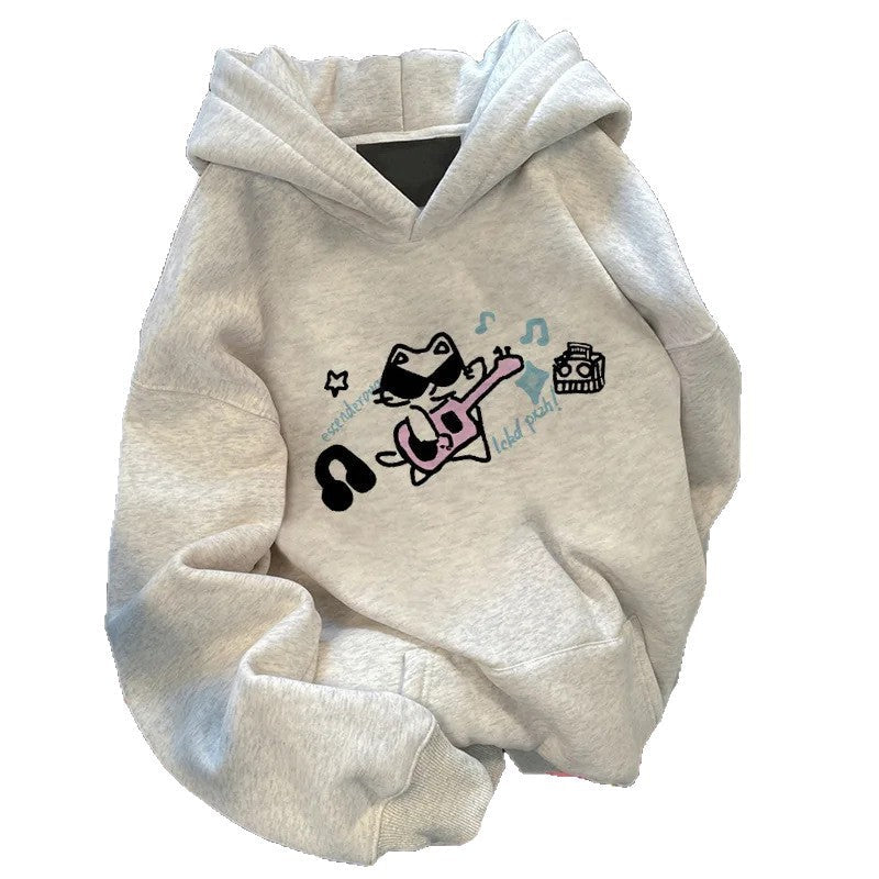 Damen Kapuzenpullover Tierdesign