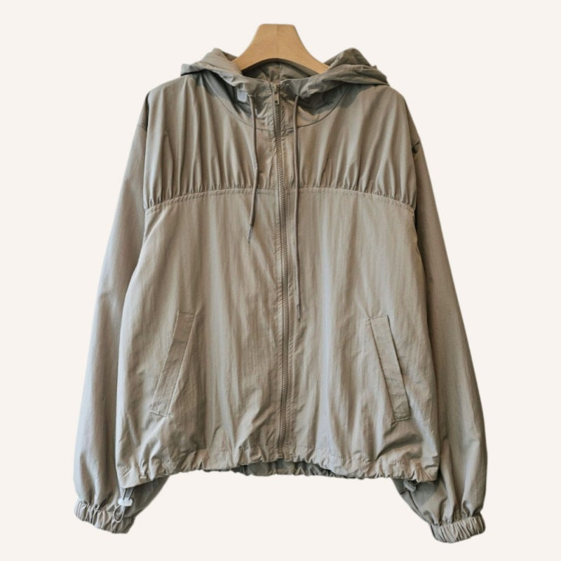 Damen Leichtjacke Elastische Bündchen Norvielle