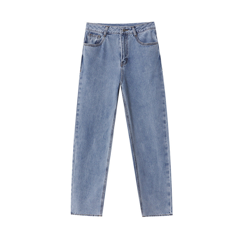 Damen High-Waist Jeans Lässig Norvielle
