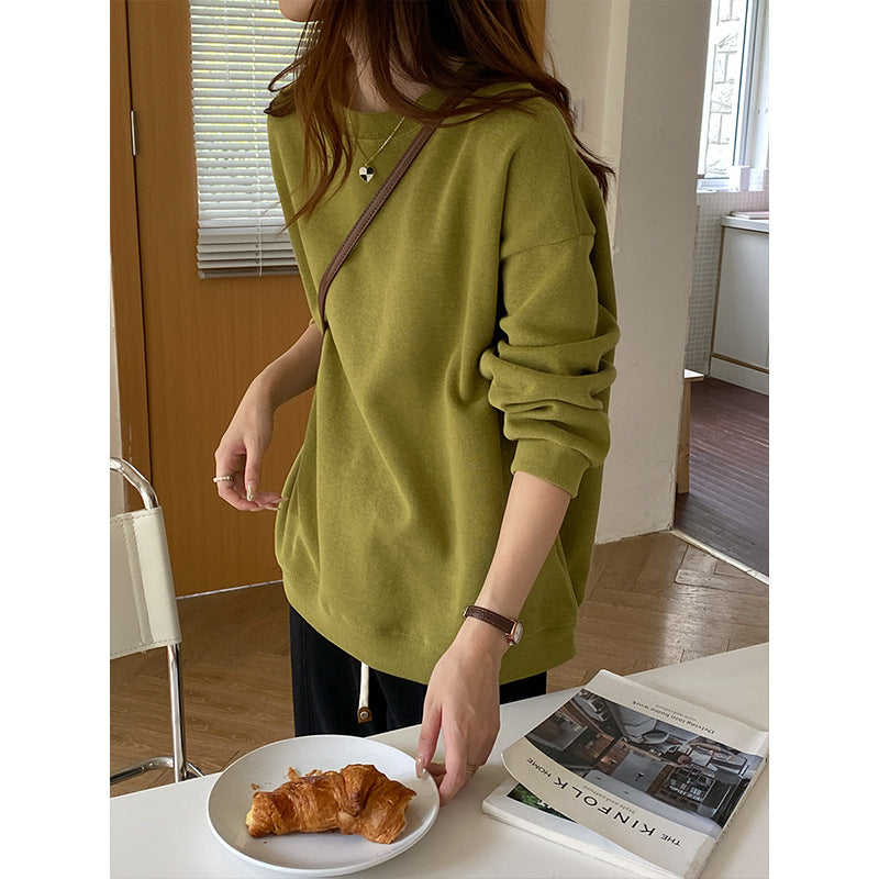 Damen Oversized Sweatshirt Raglanärmel Norvielle