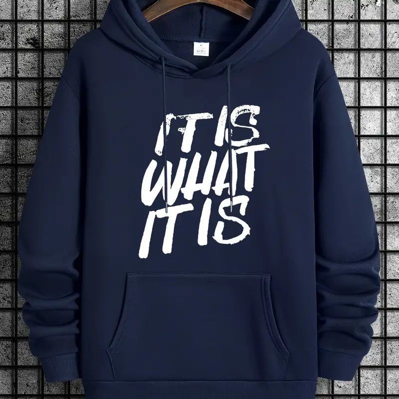 Damen Kapuzenpullover Bequem Moderner Schriftzug Norvielle