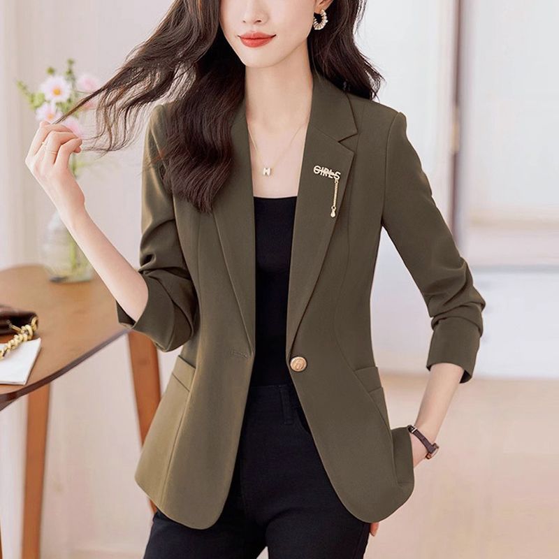 Damen Blazer Leicht Tailliert Norvielle