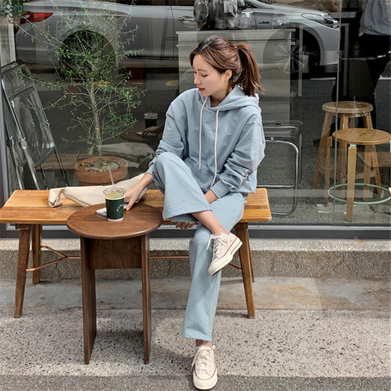 Damen Hoodie Jogging Set Norvielle Lässig