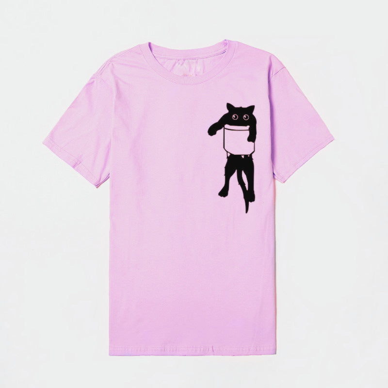 Damen T-Shirt mit Grafi-Motiv