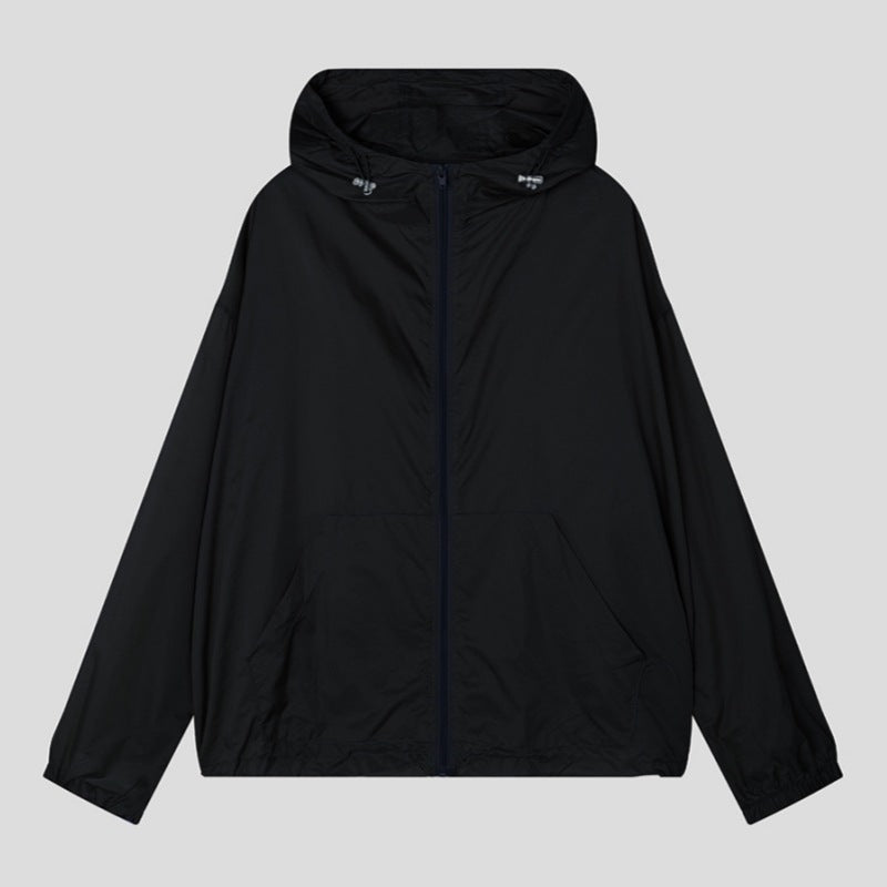 Damen Regenjacke Leicht Wasserdicht Mit Taschen